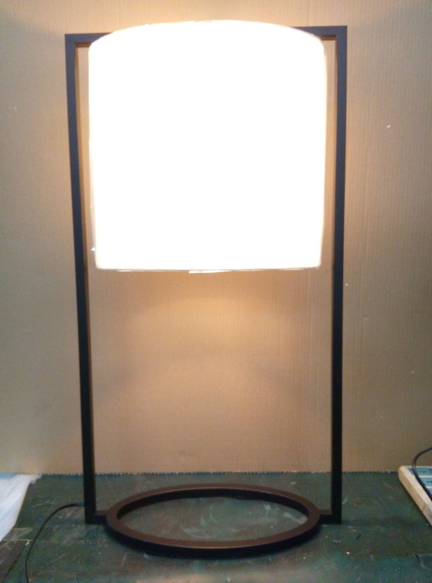 حار بيع الحديثة غرفة فندق مصباح طاولة معدنية (KAM112311)