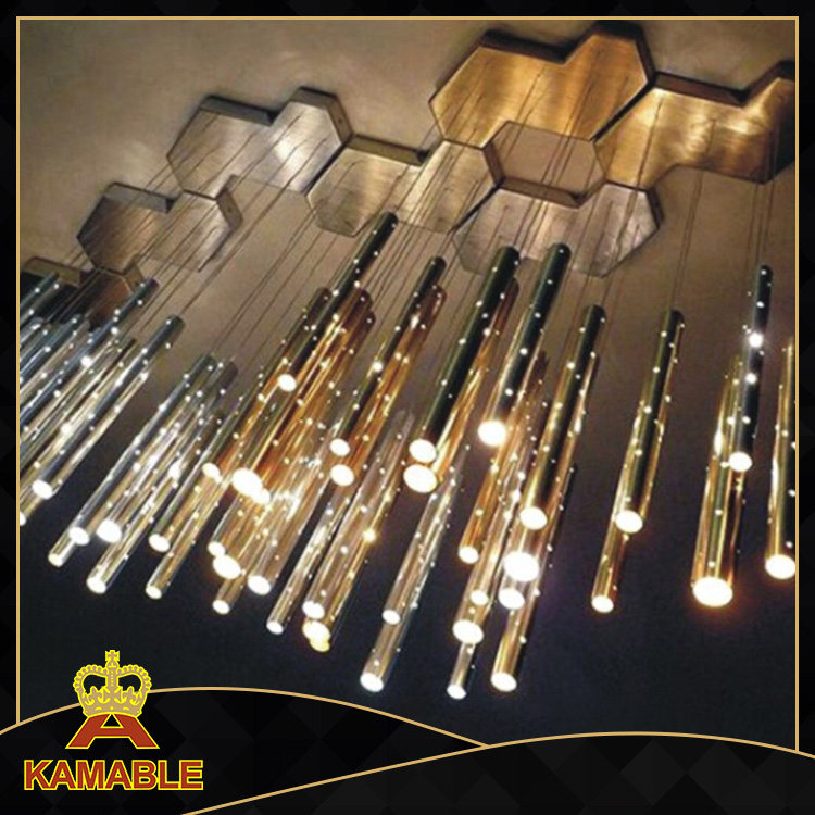 أضواء معلقة فندق الفولاذ المقاوم للصدأ ذات نوعية جيدة (KAP6069)