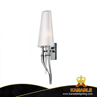 مصباح حائط أبيض كروم للزينة على الطراز الأوروبي (KACH-02)