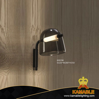 مصباح الجدار الداخلي الزجاجي البسيط (KA6003W)