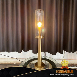 إضاءة منزلية مع مصباح طاولة بغطاء زجاجي فريد من نوعه (KAVPD010)