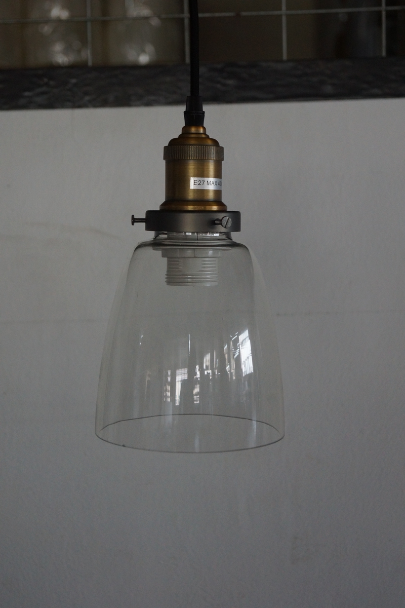 مصباح قلادة زجاجي اقتصادي بسيط للمنزل (SG50)