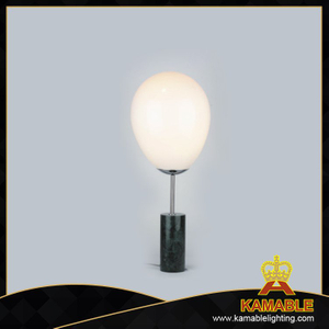 مصباح طاولة رخامي لغرفة المعيشة الأوروبية الحديثة (RST9058L-BK)