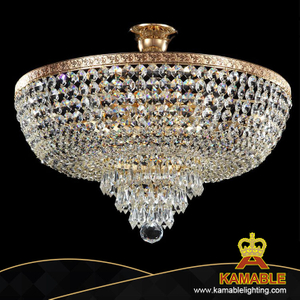 الثريا السقف كريستال ديكور المنزل (CL 5272/5 FGD + WT)