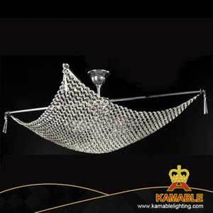 ثريا سقف مزخرفة من الكريستال (CL 5280 / 8CR + WT)