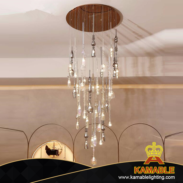 مشروع فندق الديكور الحديثة زجاج مصباح قلادة (KAMD1301A-33)