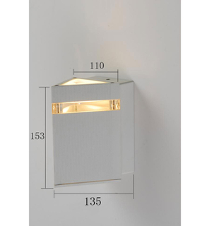 أضواء الحائط المعدنية المزخرفة بتصميم جديد (KM-G79 / 1)