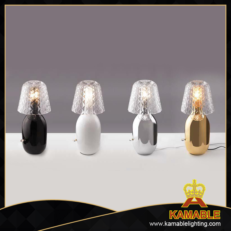 الزجاج الشفاف الزخرفية مصابيح الطاولة الحديثة (MT10340-1-320)
