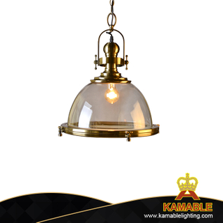 المصباح المتدلي الصناعي الداخلي المعدني الذهبي (KAC710G-C)
