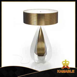 الجملة الحديثة الذهبي الجدول مصباح مصباح طاولة معدنية فاخرة (kt061112)