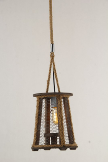ديكور داخلي فانوس الخشب قلادة مصباح الحديثة (KW0229P)