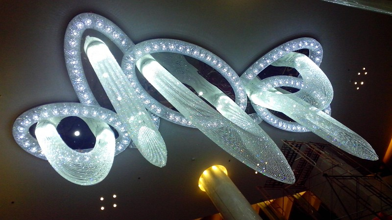 مصابيح الديكور فندق كبير الثريا كريستال (KA0502)
