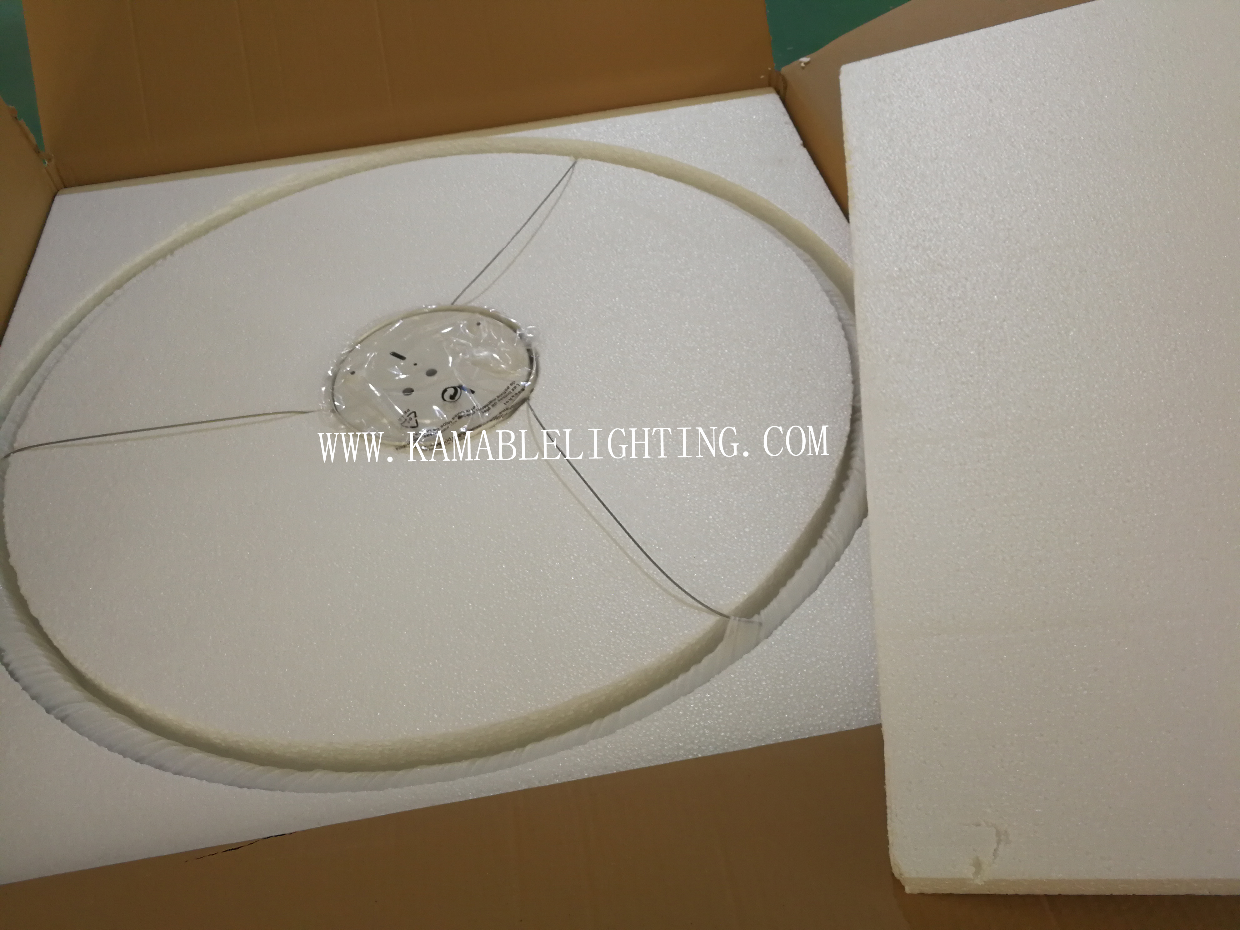 مشروع ألومنيوم أبيض اللون الحديثة قلادة الخفيفة (MD2004A80R)